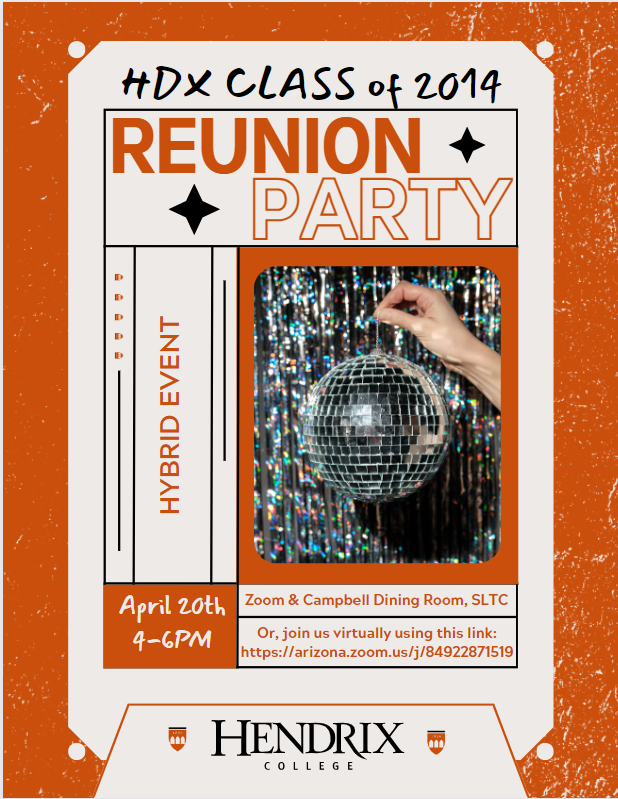 2014 Reunion Party Flyer 2024